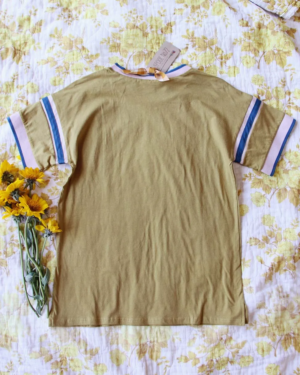 70's Mustard Tee
