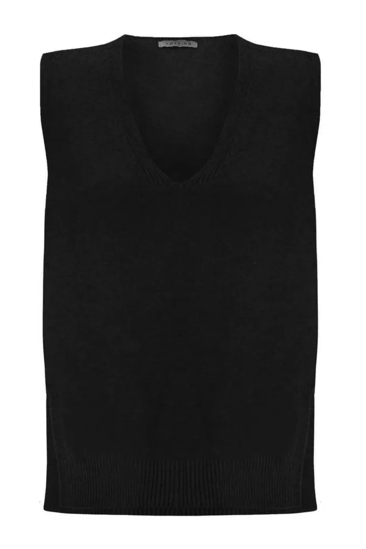 Amazing Woman Pixie Knitted Vest