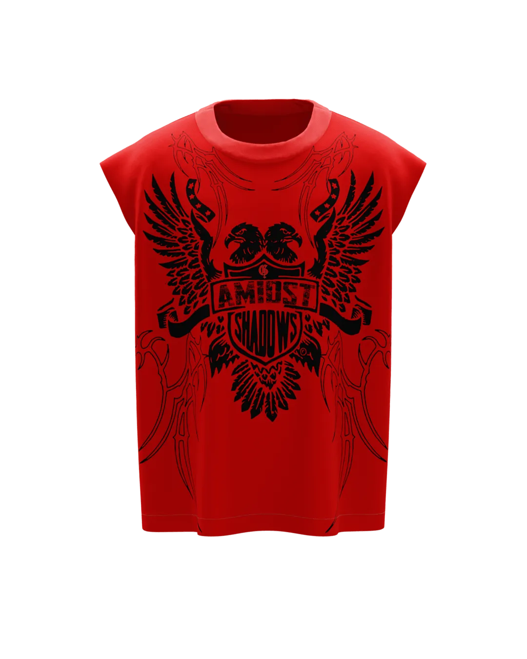 Apex Red Unisex Boxy Vest