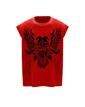 Apex Red Unisex Boxy Vest