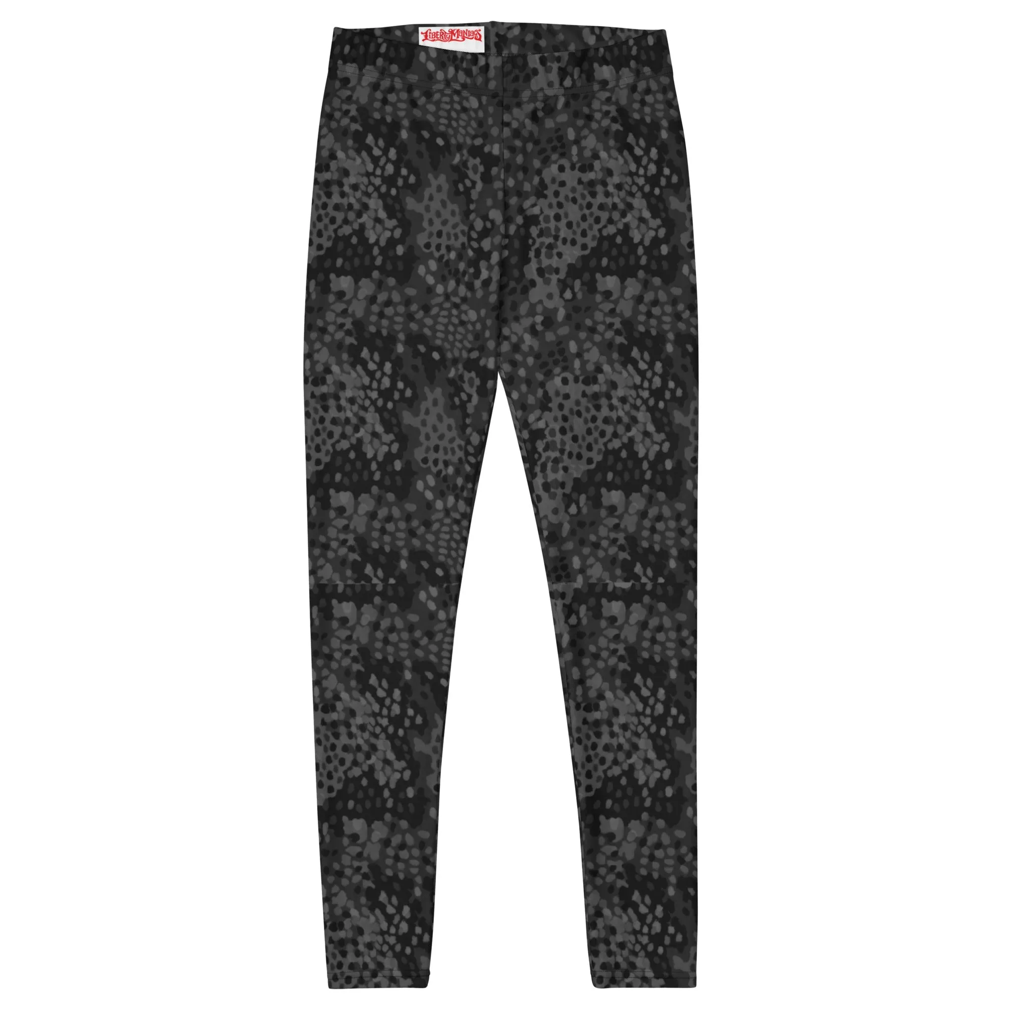 Black Erbsenmuster Pea Pattern Leggings