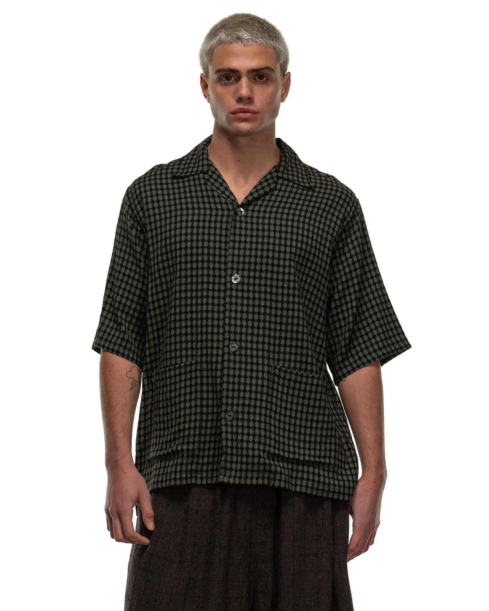 Cabana Shirt - C/R Diamond Jq. Green