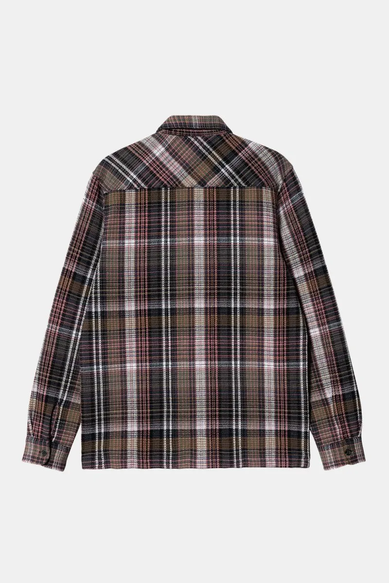 Carhartt WIP L/S Valmon Shirt (Hamilton Brown)