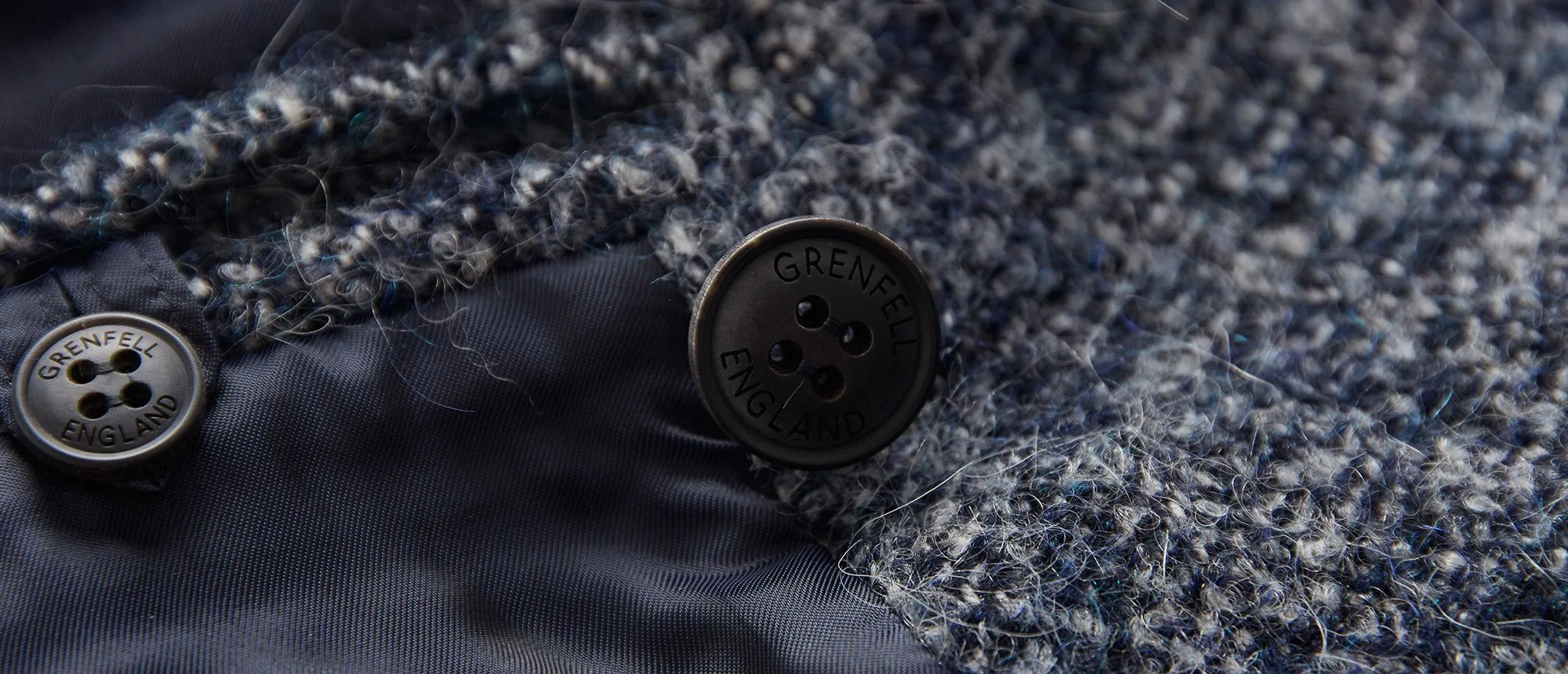 Chiltern Coat in Boucle wool mix