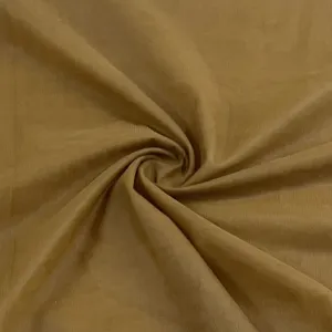 Classic Dark Mustard Solid Net Fabric