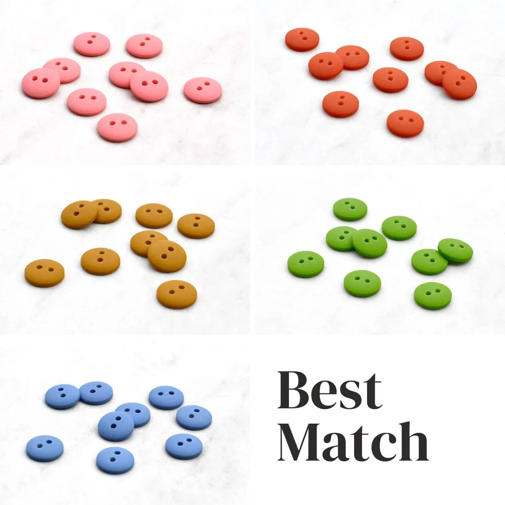 Classic Matte Shirt Button