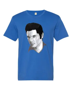 Elvis Presley Short Sleeves Tee (unisex) by Robert Bowen