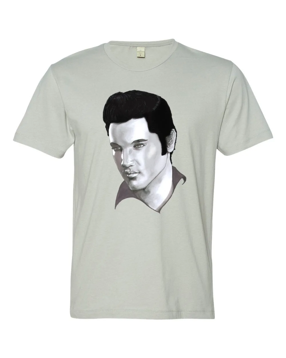 Elvis Presley Short Sleeves Tee (unisex) by Robert Bowen