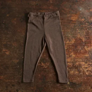 Finch Baby Leggings - Merino Wool - Bark