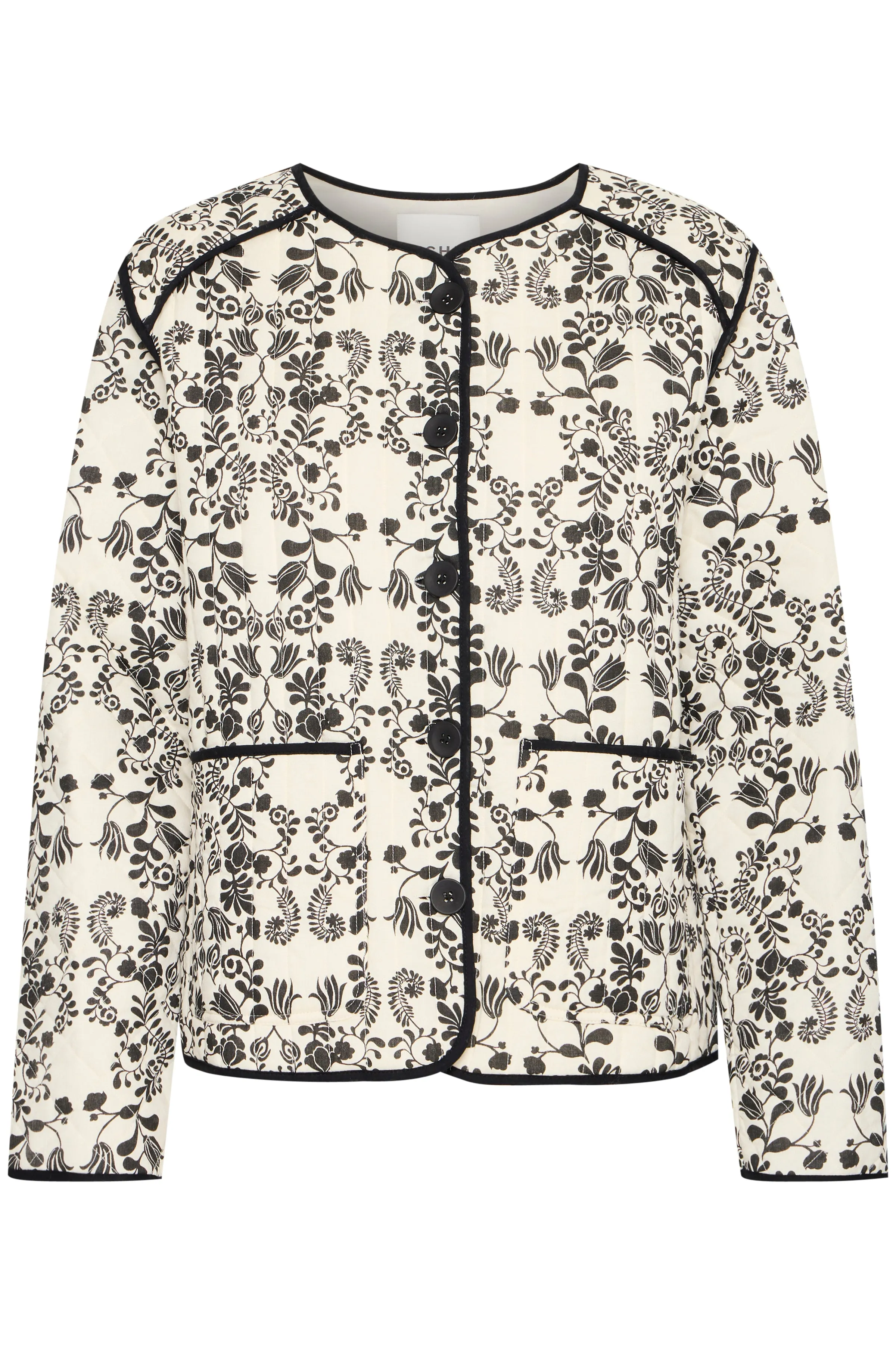 Floral Vines Quilted Jacket