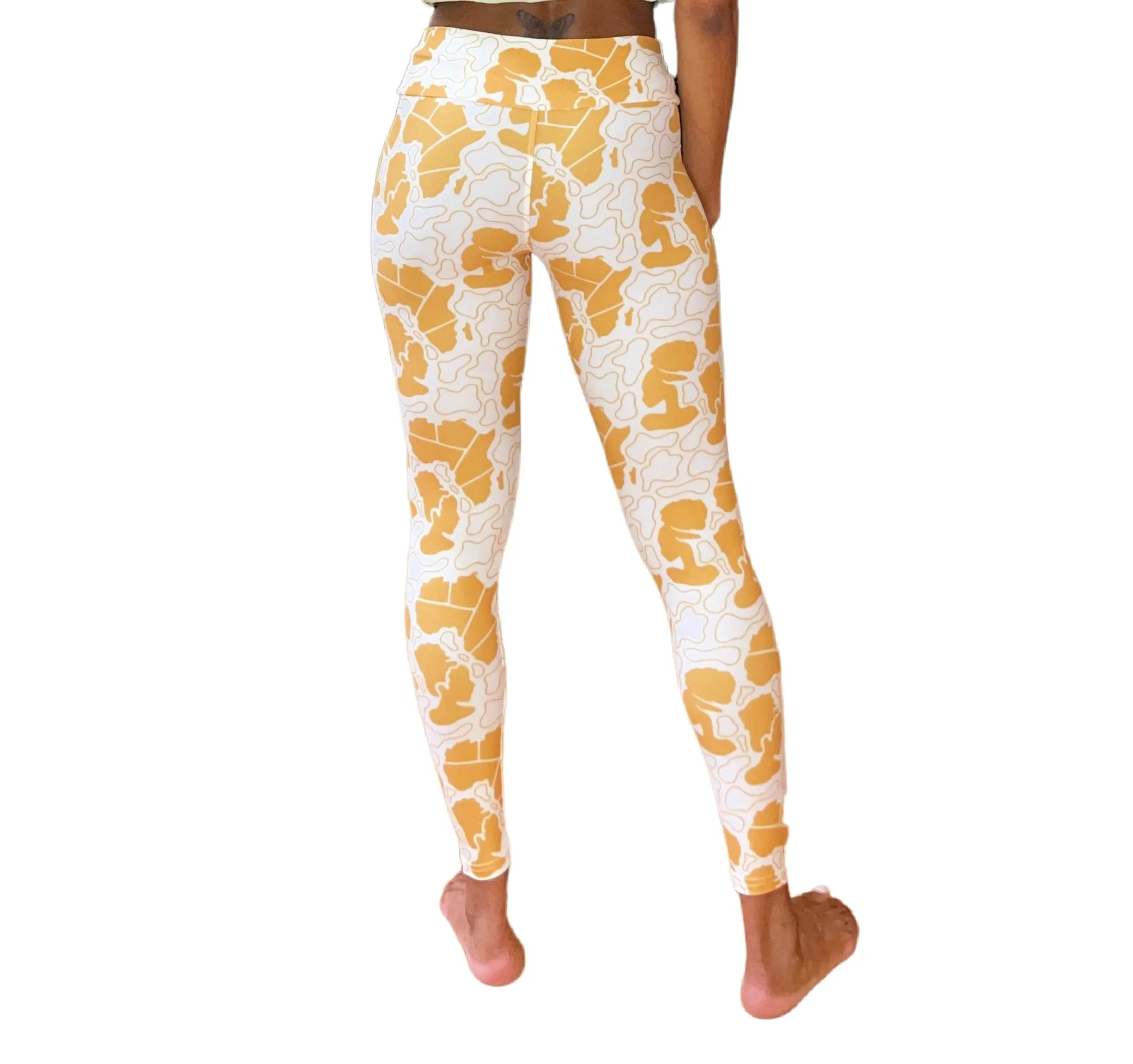 Fly Girl Roots Stretchy Leggings