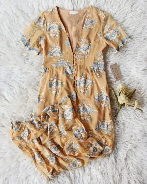 Forsythia Lace Maxi Dress