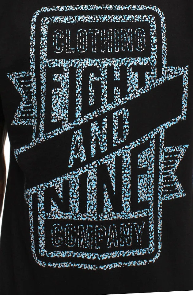 Gamma Blue Metallic Sign Shop T Shirt