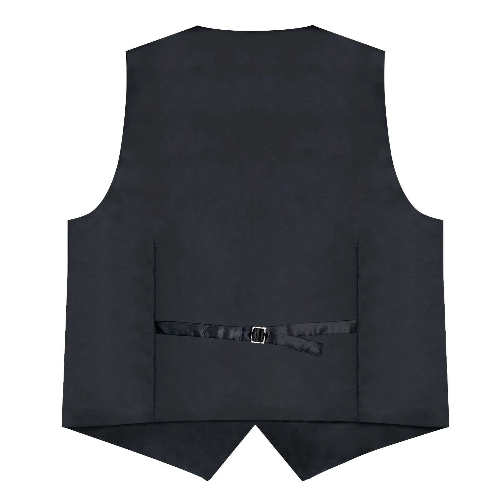 Gold Solid Silk Men's Vest Single Vest