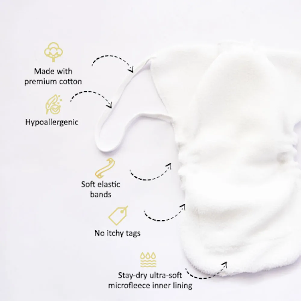 Green Hearts Babywear Set