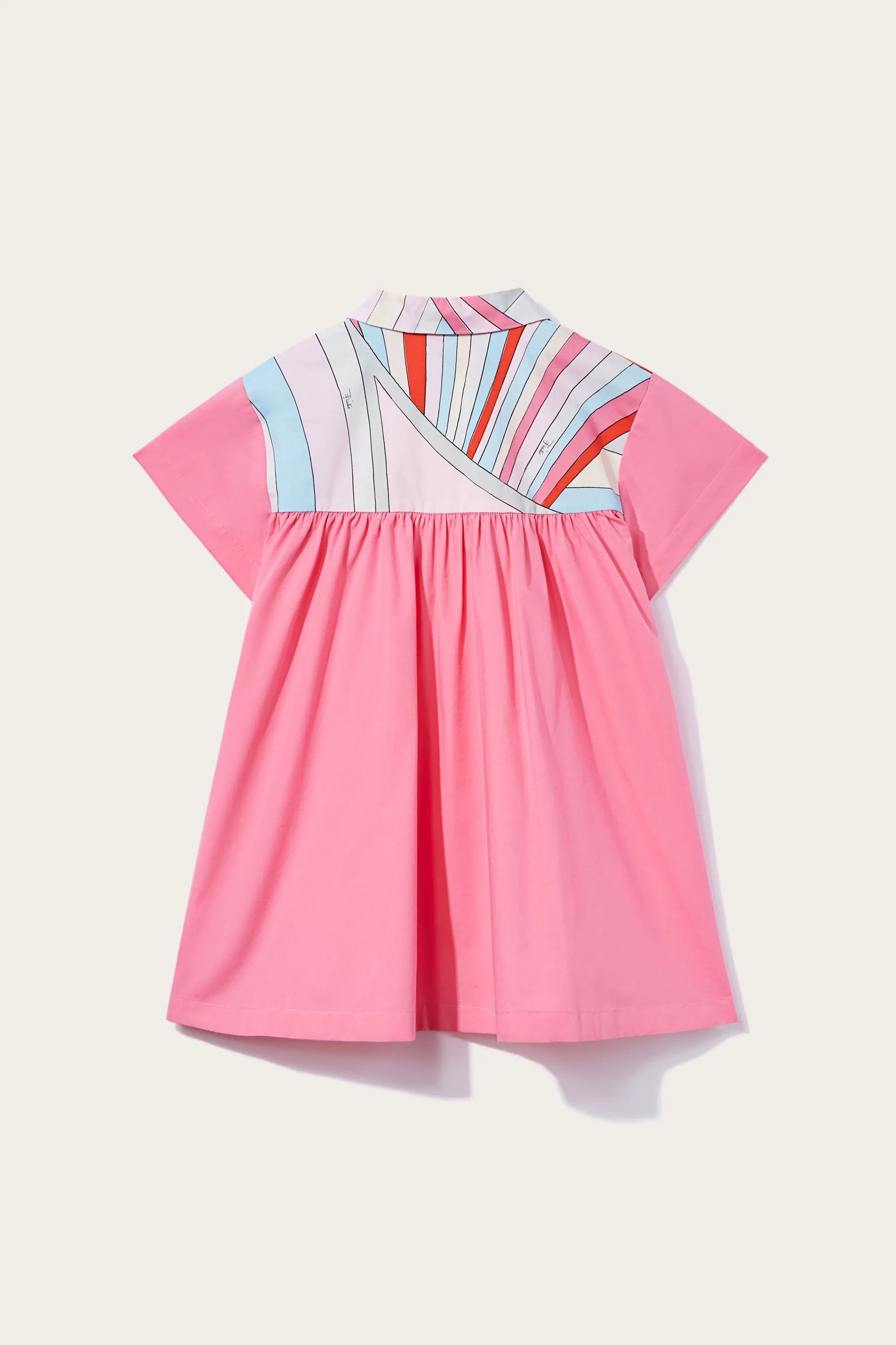 Iride-Print Dress