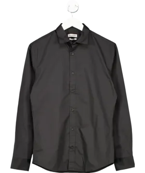 jack & jones Black Slim Fit Dress Shirt UK XS