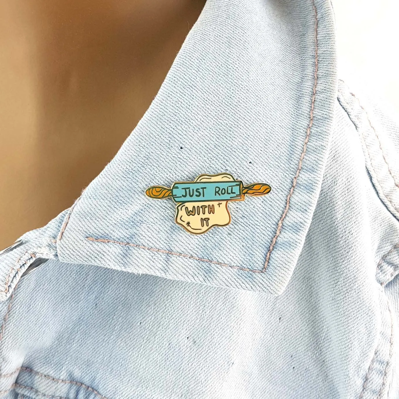 Jubly Umph Lapel Pin • Just Roll With It