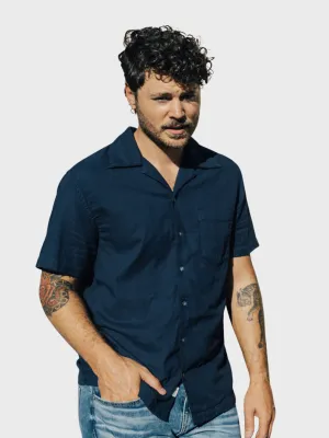 Kato The Wrench SS WGauze Organic Button Up Lavender SS24