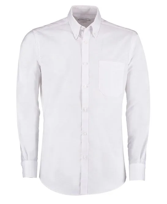KK184 - Slim fit workwear Oxford shirt long-sleeved (Slim Fit)