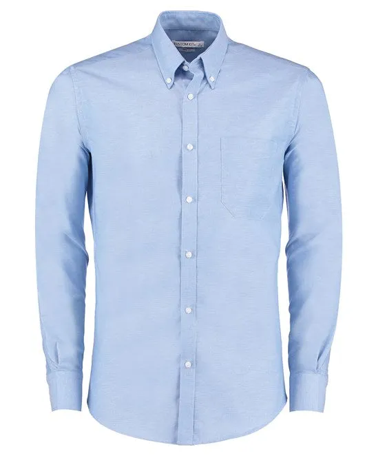 KK184 - Slim fit workwear Oxford shirt long-sleeved (Slim Fit)