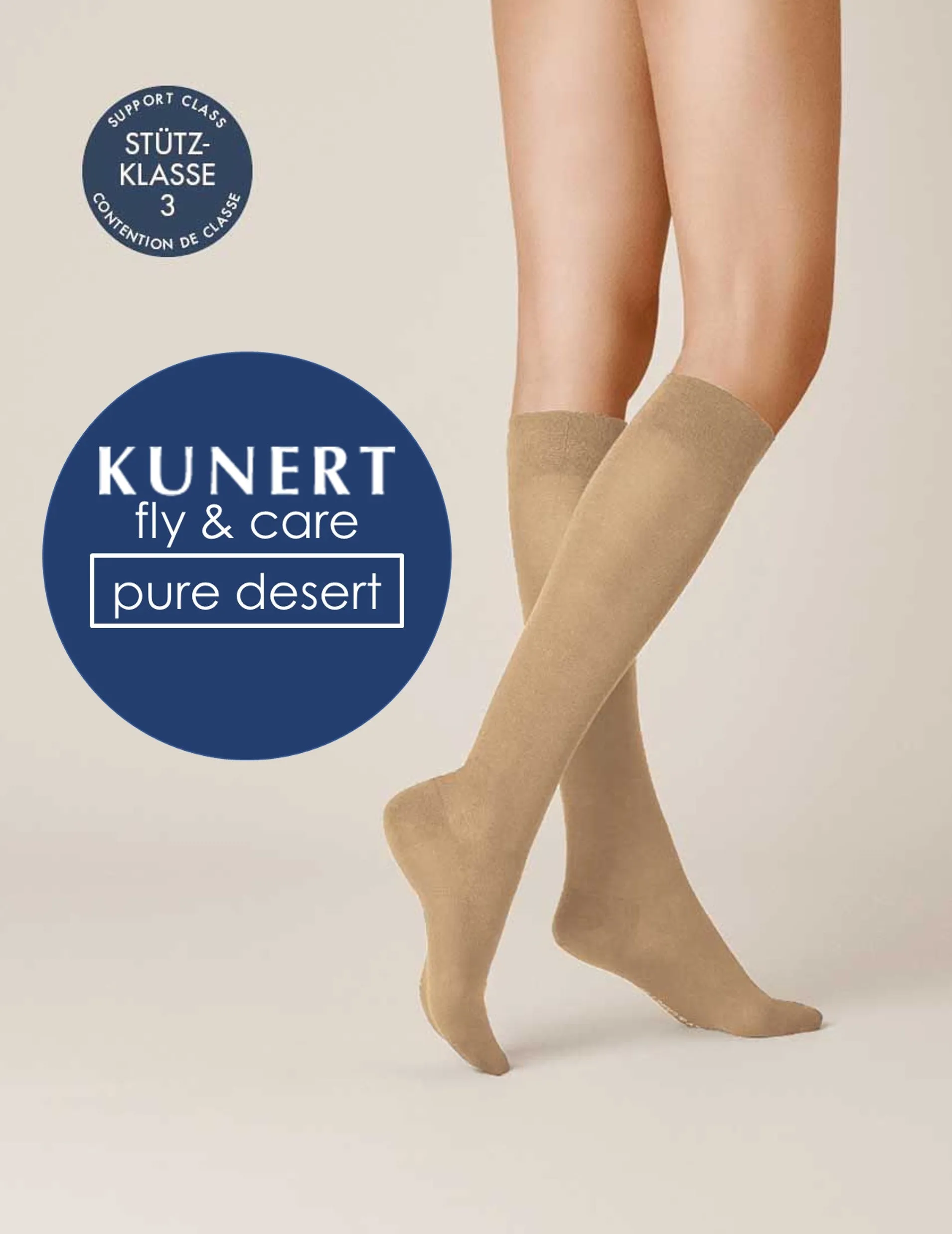 Kunert Fly & Care Cotton Compression Knee High Sock 268800