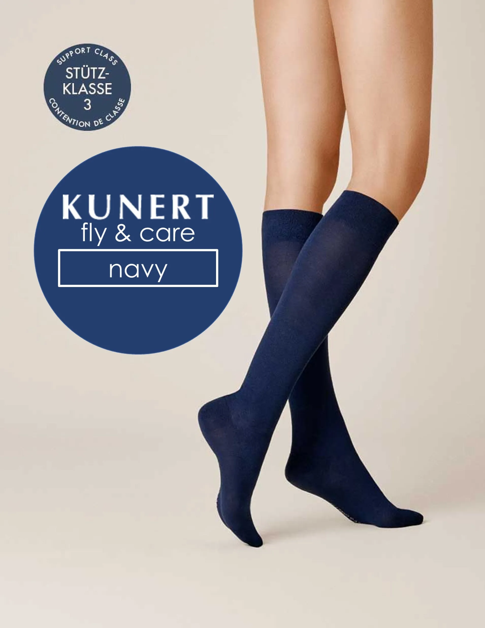 Kunert Fly & Care Cotton Compression Knee High Sock 268800