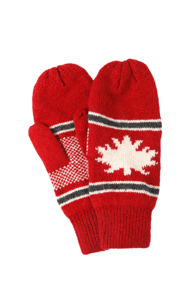 Lambswool Mittens - Canadian Edition