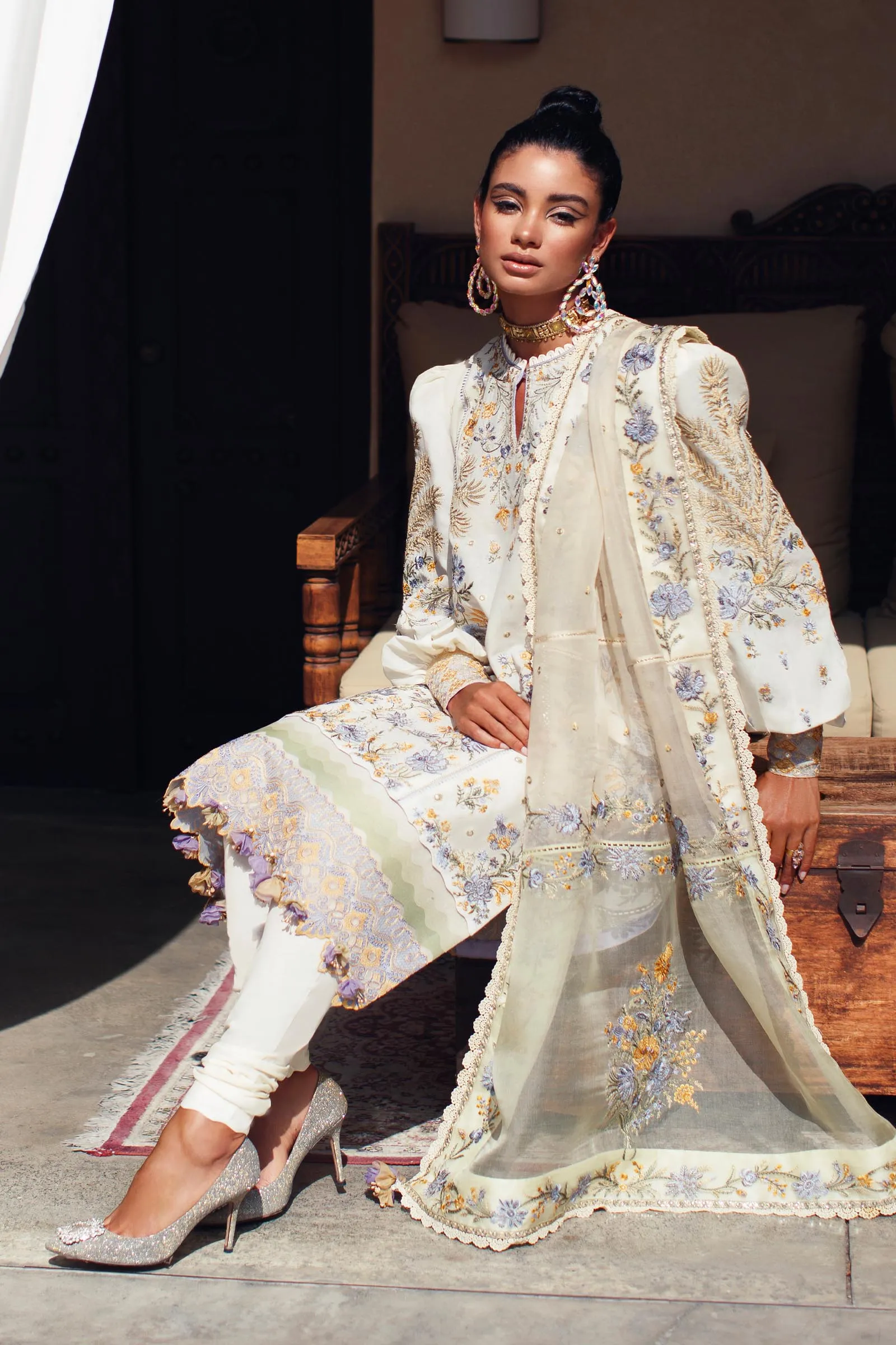 Élan Luxury Lawn Collection 2022 – EL22-11 B (NEZIHA)
