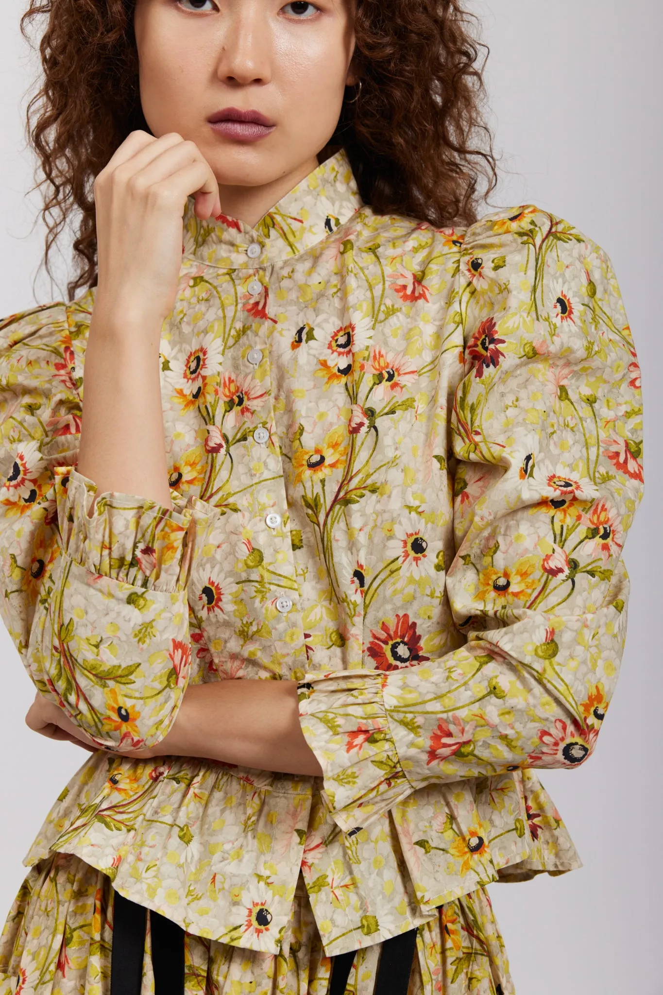 Laura Ashley x Batsheva Grace Blouse in Witton Floral