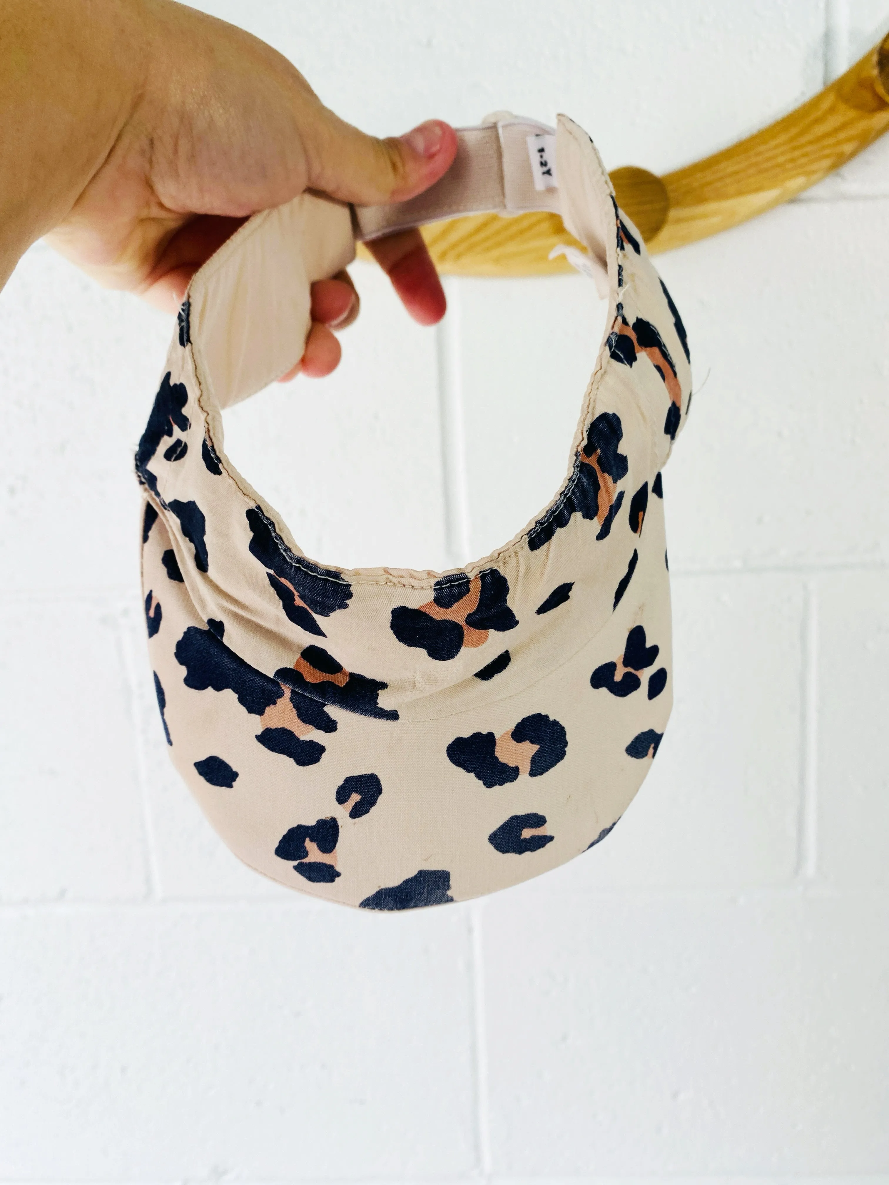Liewood Pink Leopard Visor, 1-2 years