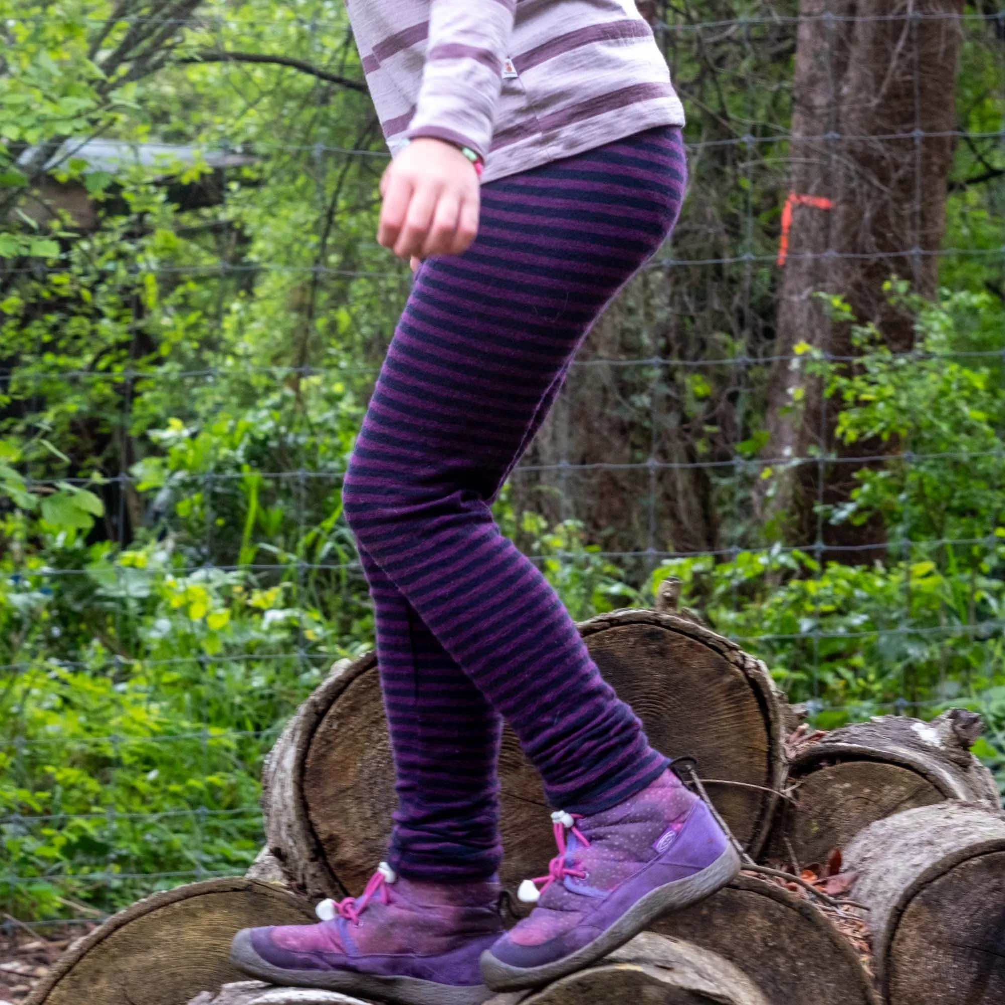 Merino Wool Adjustable Leggings - Mid-Heavy Weight - 210-320gsm