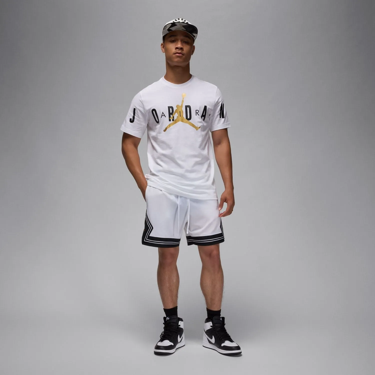 Metallic Air Stretch Tee - Mens