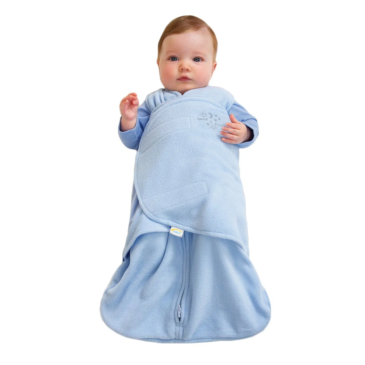 Micro Fleece SleepSack Swaddle - Blue by Halo