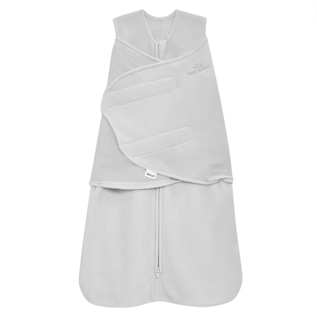 Micro Fleece SleepSack Swaddle - Grey by Halo