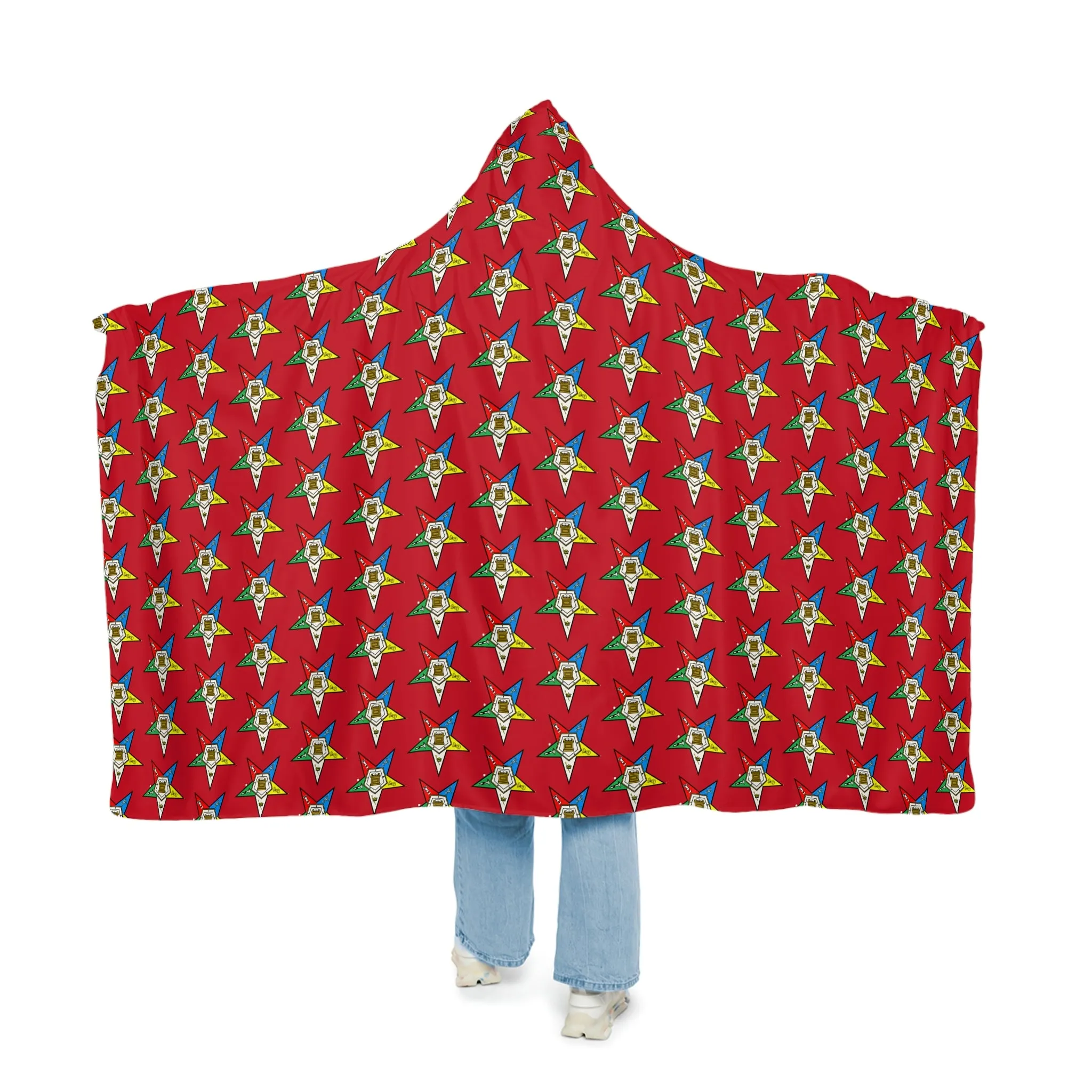 OES Blanket - Hooded In Red