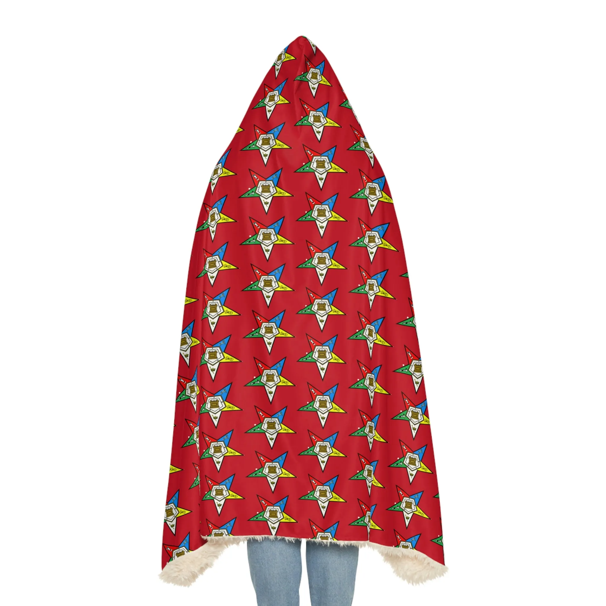 OES Blanket - Hooded In Red