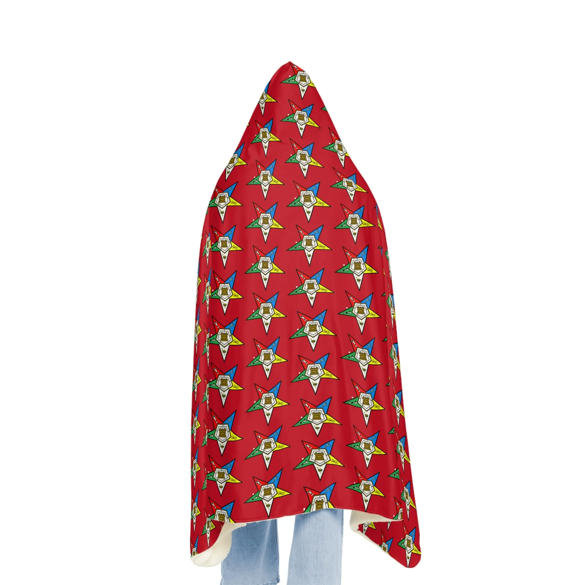 OES Blanket - Hooded In Red