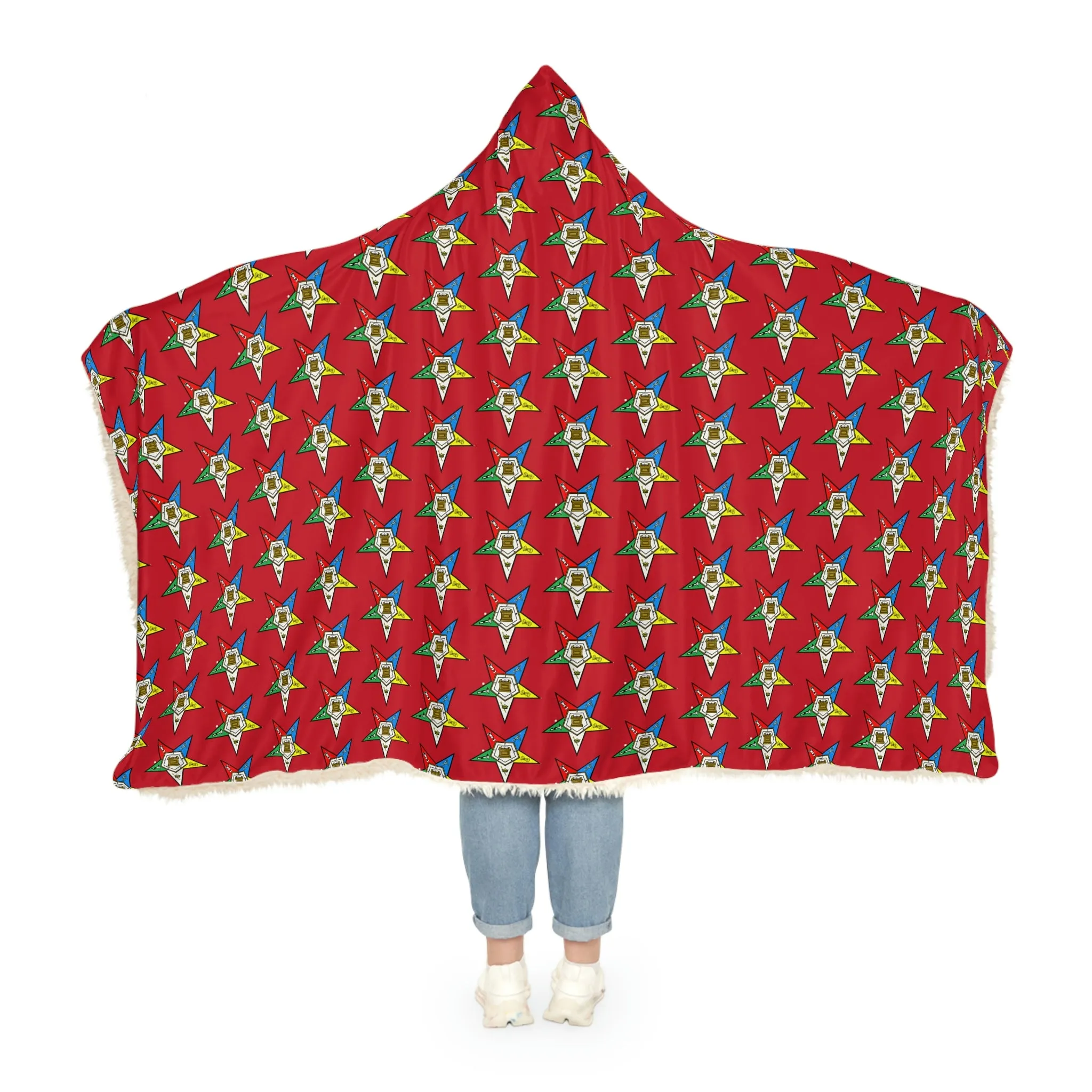 OES Blanket - Hooded In Red