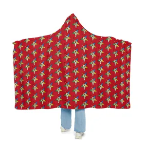 OES Blanket - Hooded In Red
