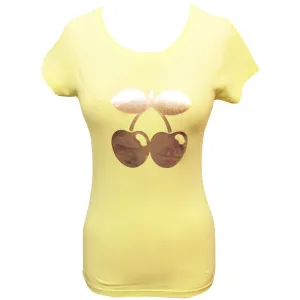 Pacha Metallic Cherry Logo T-shirt