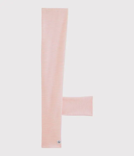 Pinstriped Wool/Cotton Leggings- Pink