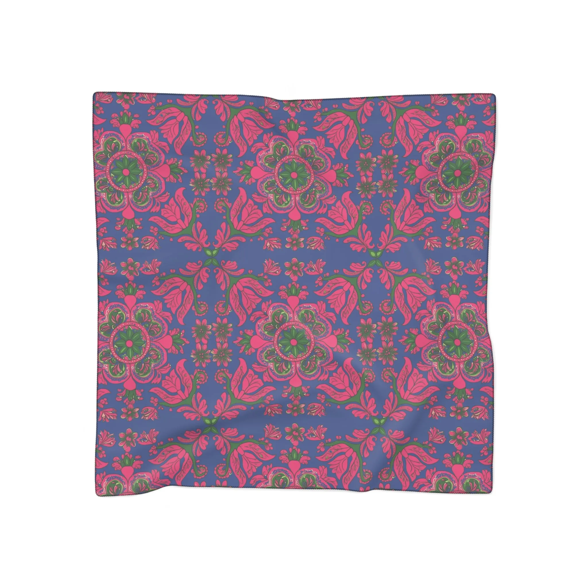 Polish Highlander Babushka Poly-Chiffon Scarf