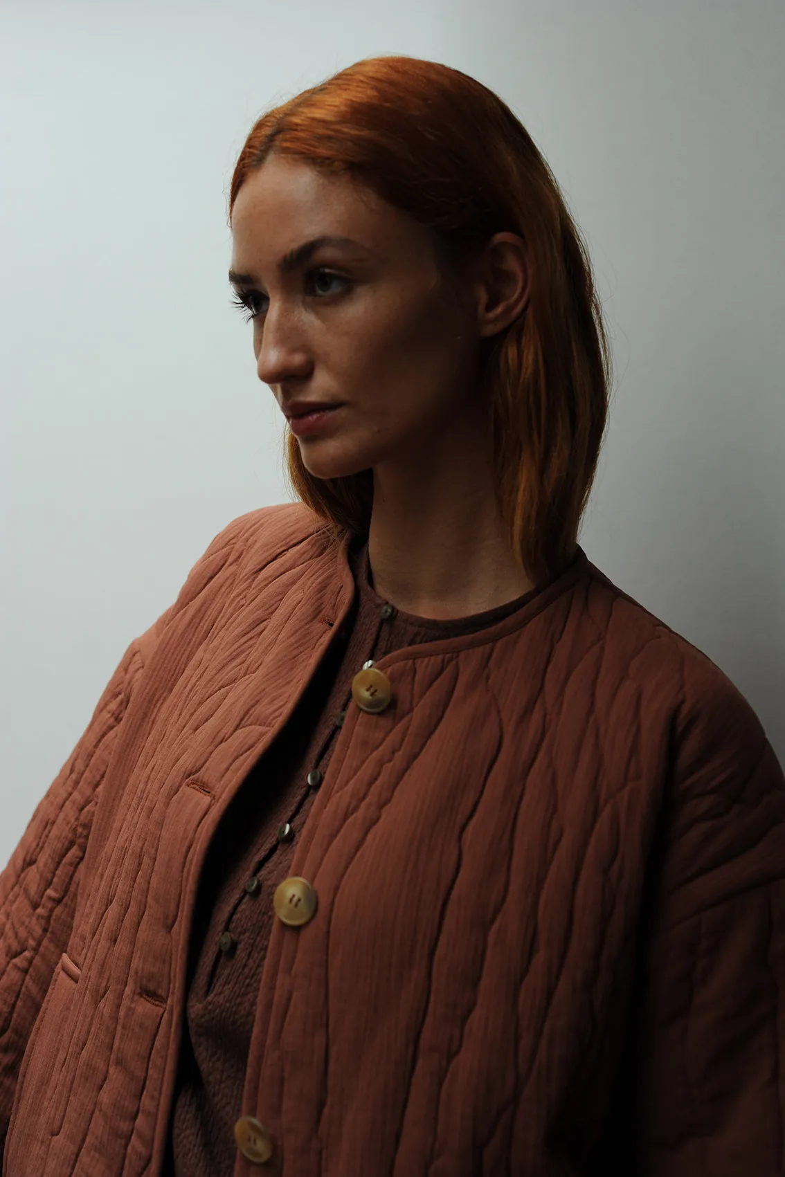Quilted Cotton Jacket – Greda