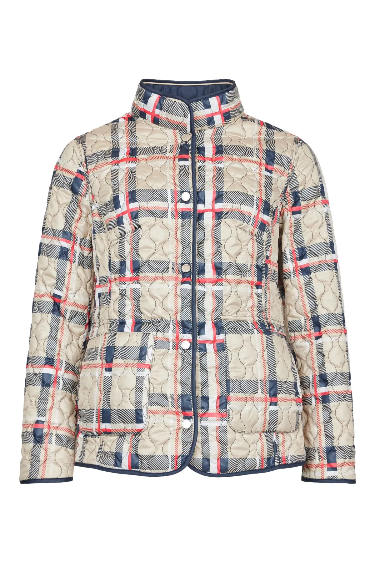 Quilted Jacket - Navy