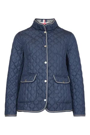 Quilted Jacket - Navy