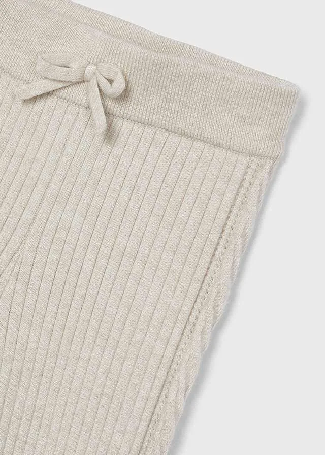 Rib Knit Leggings, Alpaca, 10812