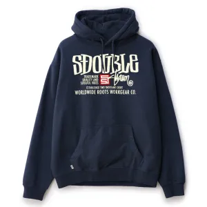 S/DOUBLE WORKGEAR HOOD - NAVY