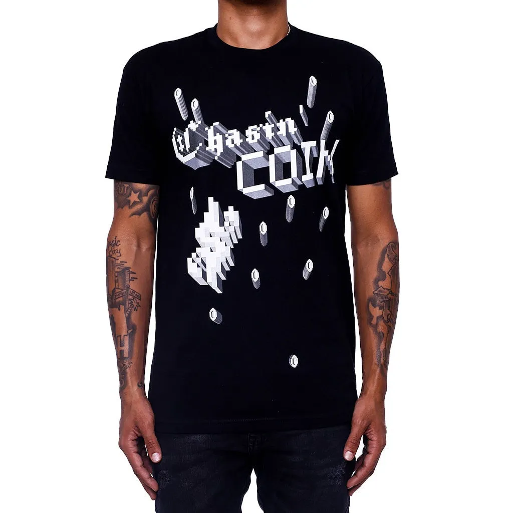 Silver Surfer Metallic T Shirt Making Coin