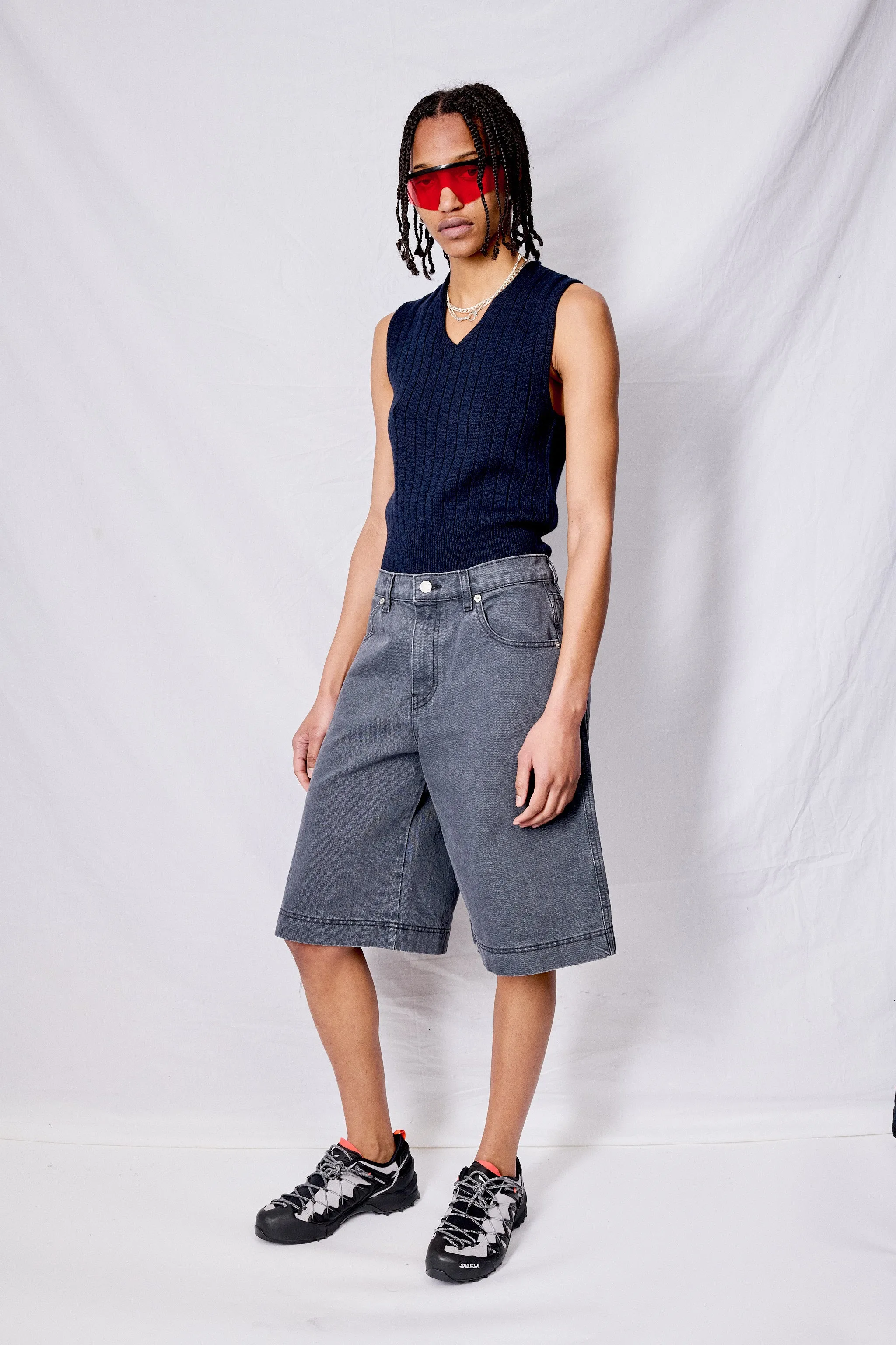 Slate Repose Denim Short
